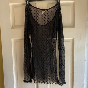 We the free mesh top Sz M